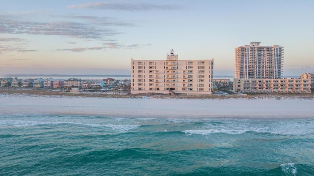 Ocean Front Penthouse Suite Panoramic Views Of Gulf,Pensacola Beach,Pier, & Bay 외부 사진