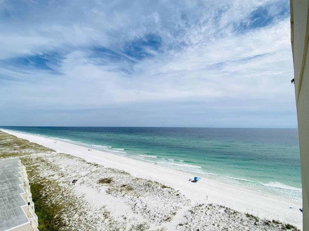 Ocean Front Penthouse Suite Panoramic Views Of Gulf,Pensacola Beach,Pier, & Bay 외부 사진